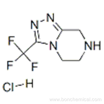 3-(Trifluoromethyl)-5,6,7,8-tetrahydro-[1,2,4]triazolo[4,3-a]pyrazine hydrochloride CAS 762240-92-6 